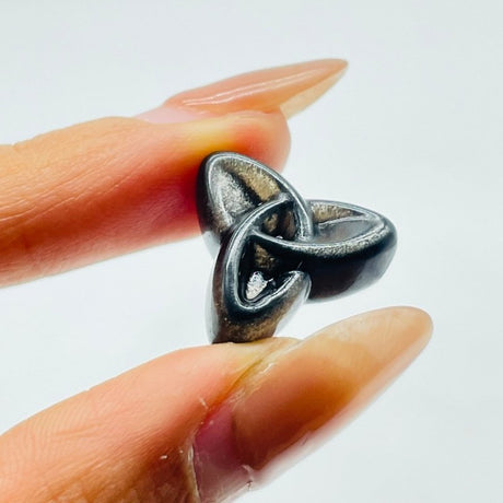 Mini Black Obsidian Triangle Circle Wholesale - Wholesale Crystals