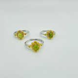 Natural Green And Pink Tourmaline Ring Wholesale -Wholesale Crystals
