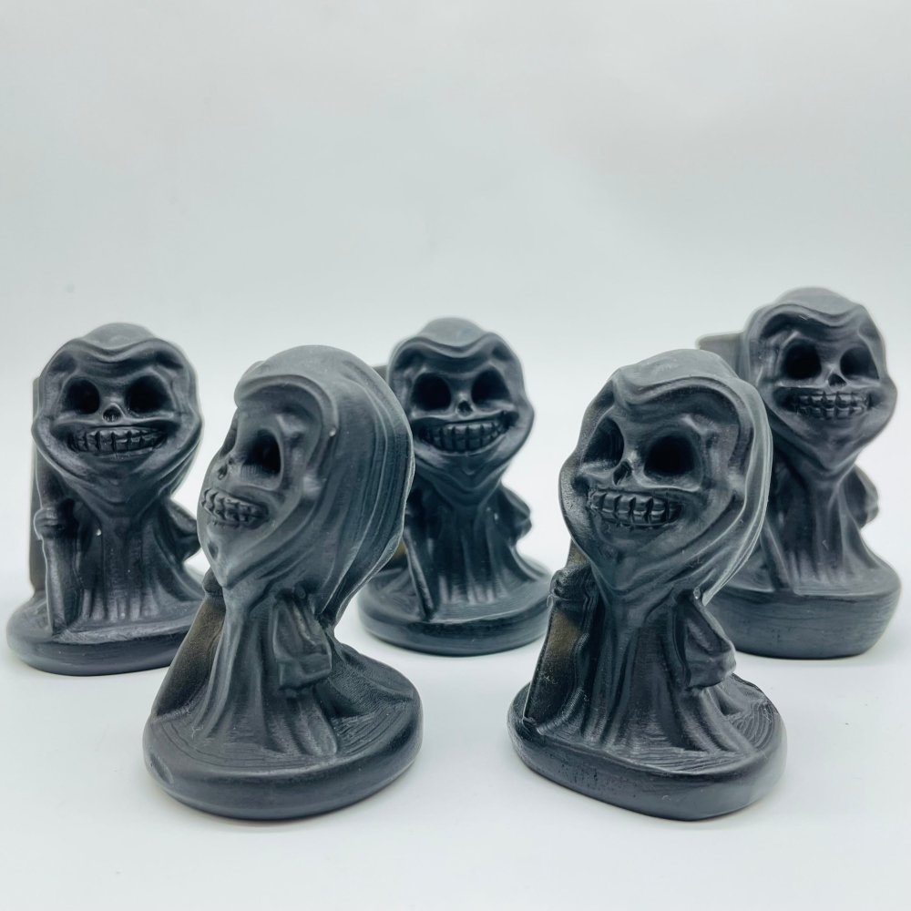 Obsidian Grim Reaper Carving Wholesale -Wholesale Crystals