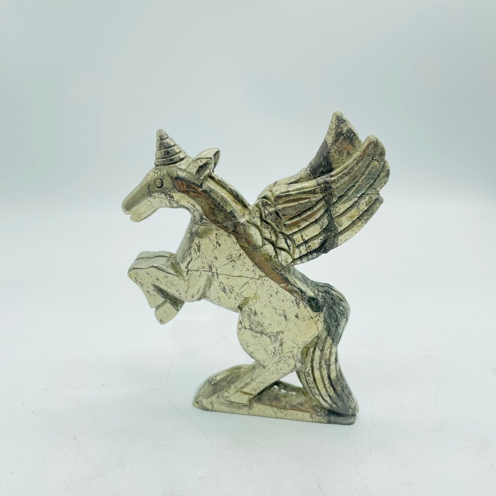 Pyrite Unicorn Carving Wholesale -Wholesale Crystals